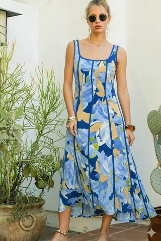 Daniella Dress -- Blue