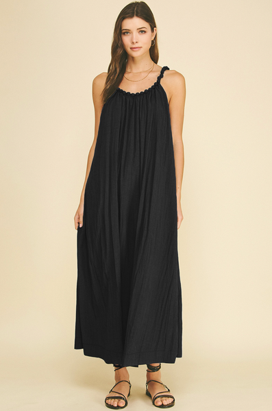 Patio Dress -- Black