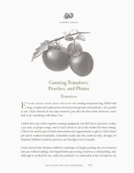 The Cook and the Gardener: Recipes and Writings