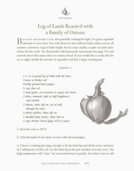 The Cook and the Gardener: Recipes and Writings
