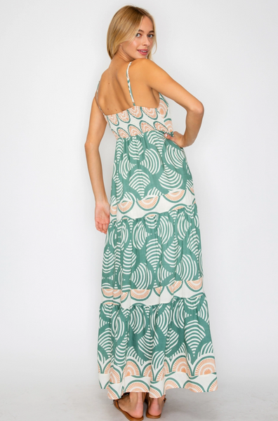 Blake Dress -- Olive Shell