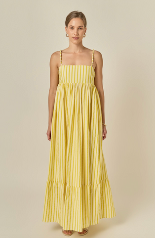 Mindy Dress -- Yellow