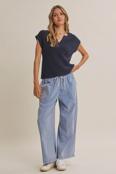Jenna Top -- Navy