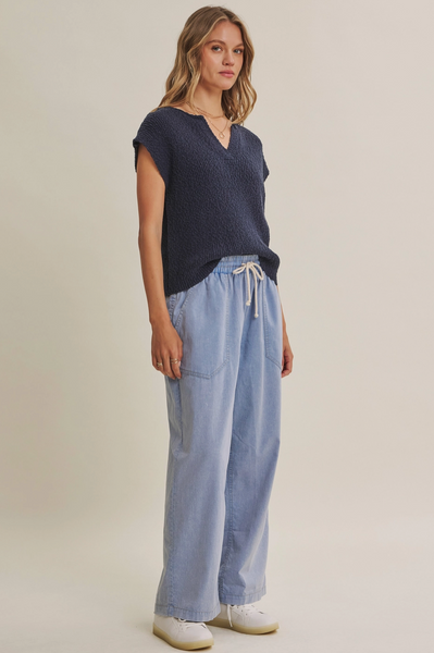 Jenna Top -- Navy