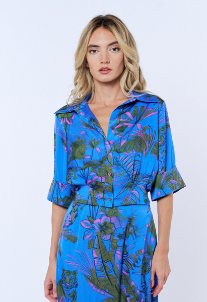 Aurelia Top -- Blue