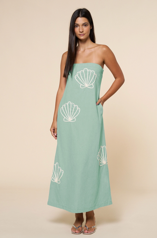 Carolina Beach Dress -- Sage