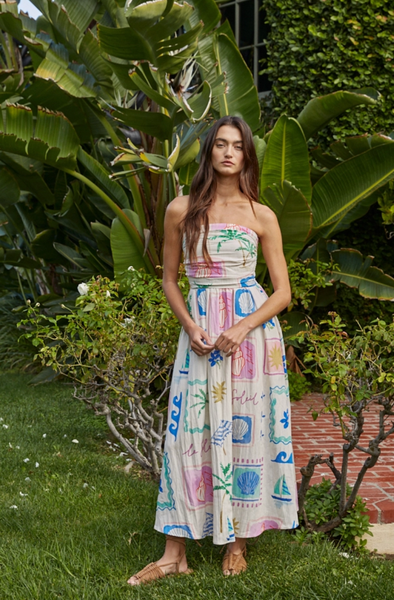 Soleil Dress -- Ivory