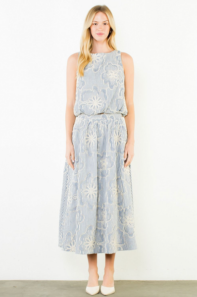 Tara Skirt -- Blue