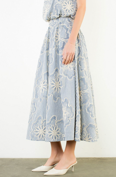 Tara Skirt -- Blue