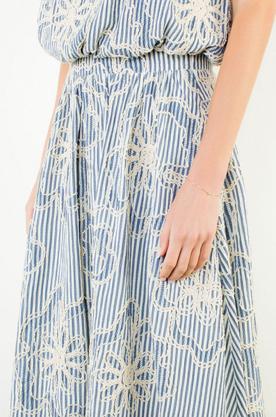 Tara Skirt -- Blue