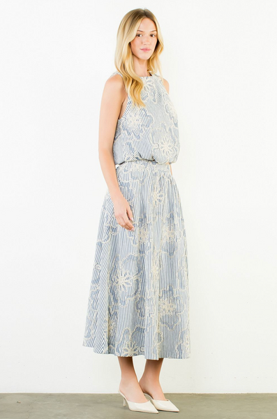 Tara Skirt -- Blue