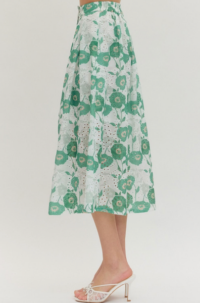 Bailey Skirt -- Green