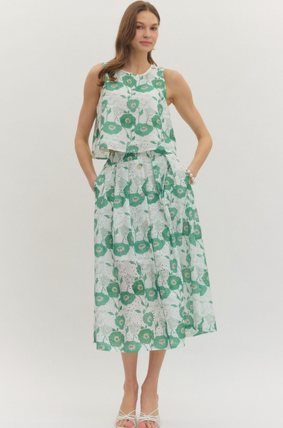 Bailey Skirt -- Green