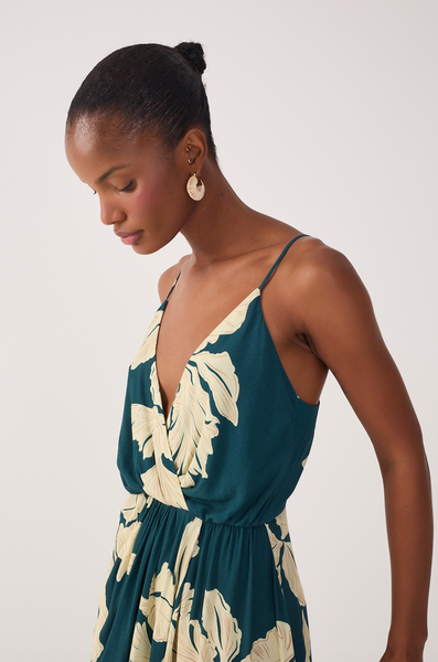 Green Petals Dress