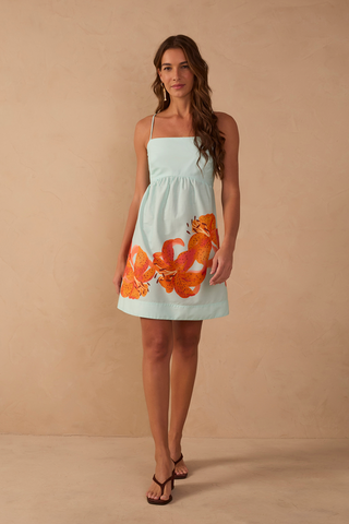 Blue Lily Dress