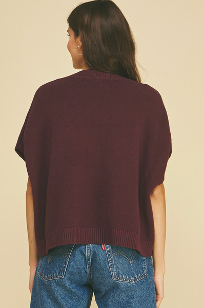 Isla Top -- Burgundy