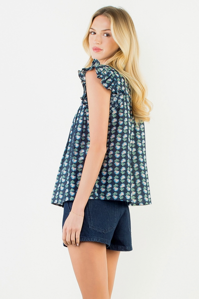 Ellie Top -- Navy