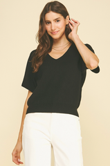Rita Top -- Black