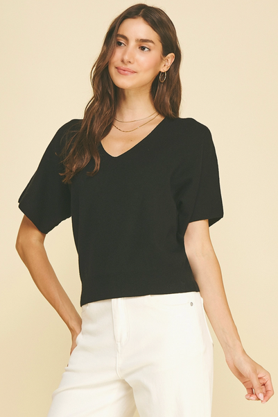 Rita Top -- Black