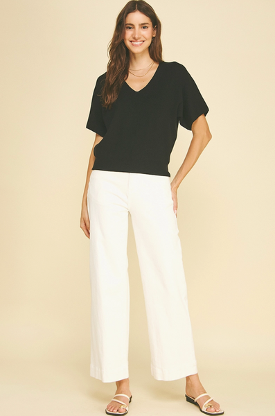 Rita Top -- Black