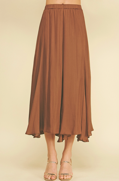 Rosie Skirt -- Chocolate