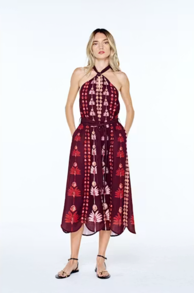 Elka Dress -- Plum