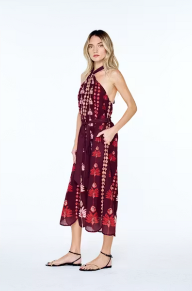Elka Dress -- Plum