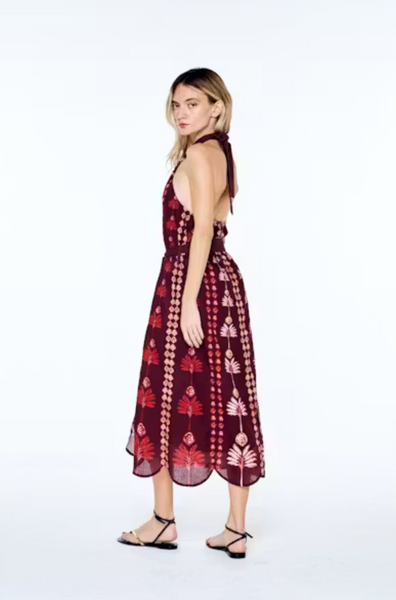 Elka Dress -- Plum