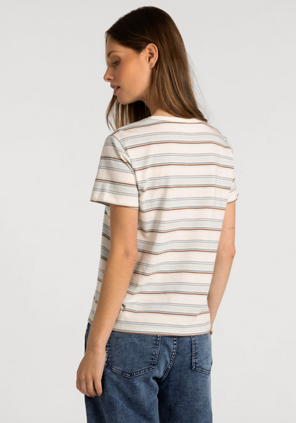 Asher Tee -- Baby Blue Stripe