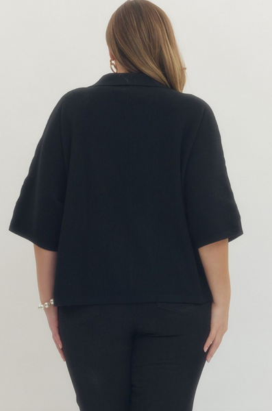 Megan Top -- Black