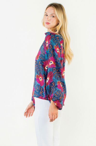 Quinn Top -- Blue