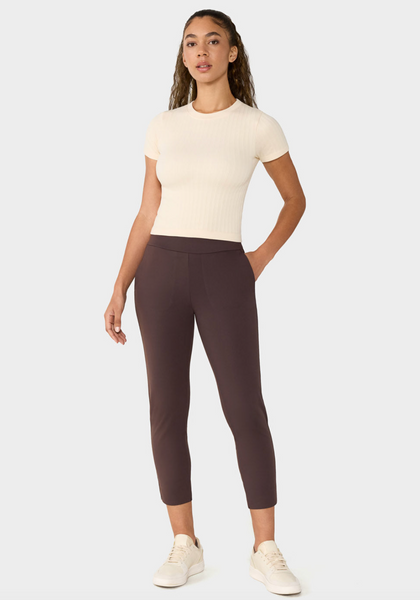 Work It Ankle Pant -- Espresso