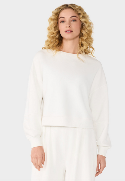 French Terry Sweatshirt -- Coconut