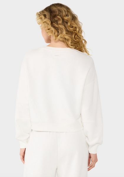 French Terry Sweatshirt -- Coconut