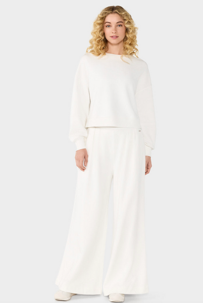 French Terry Sweatshirt -- Coconut