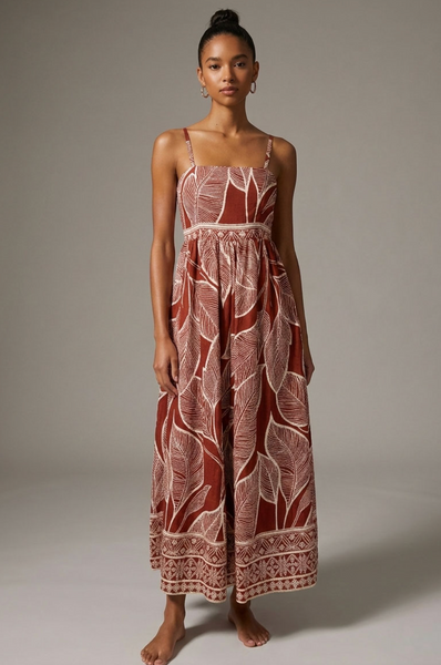 Rustic Leaf Dress