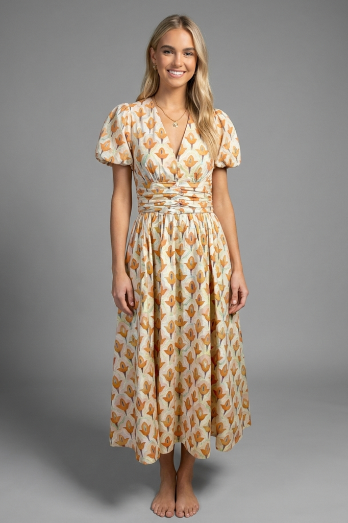 Petal Glow Dress