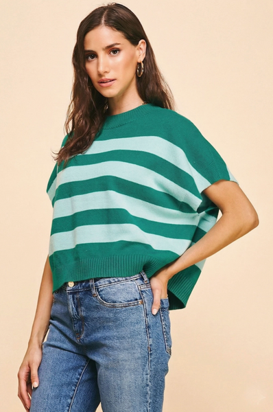 Minka Top -- Green Mint