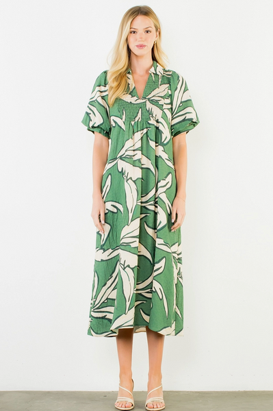 Lola Dress -- Green