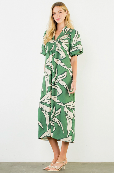 Lola Dress -- Green