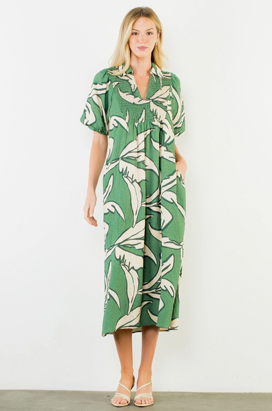 Lola Dress -- Green