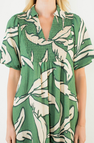 Lola Dress -- Green
