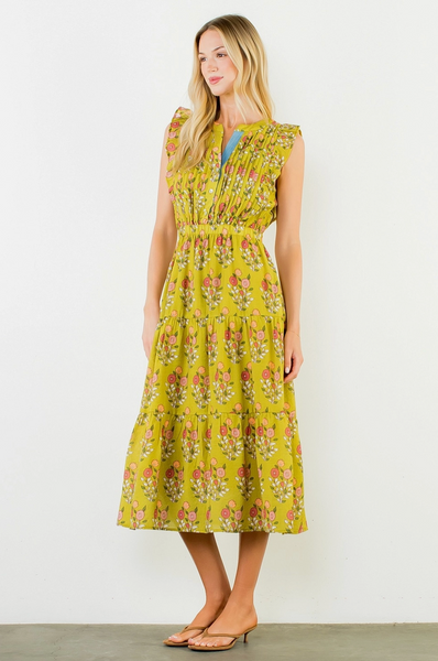 Jaemi Dress -- Green