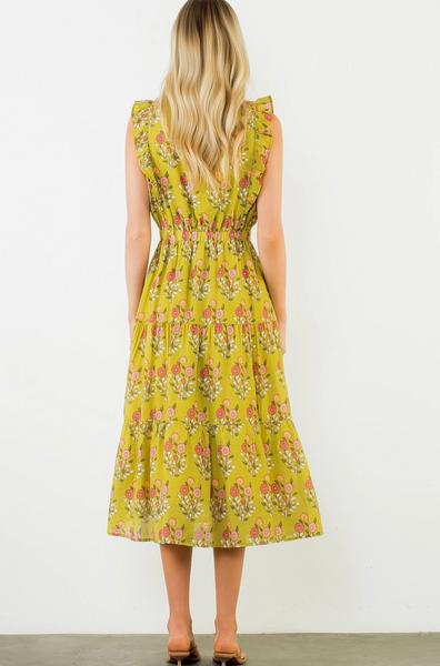 Jaemi Dress -- Green