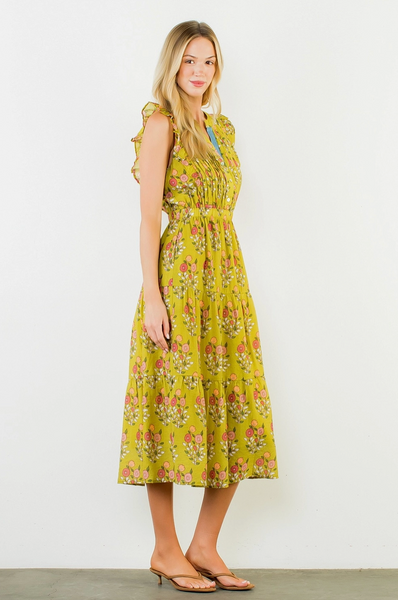 Jaemi Dress -- Green