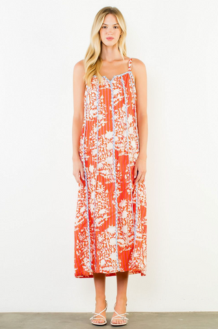 Addy Dress -- Orange