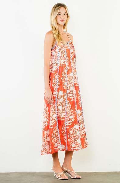 Addy Dress -- Orange