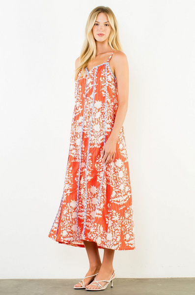 Addy Dress -- Orange