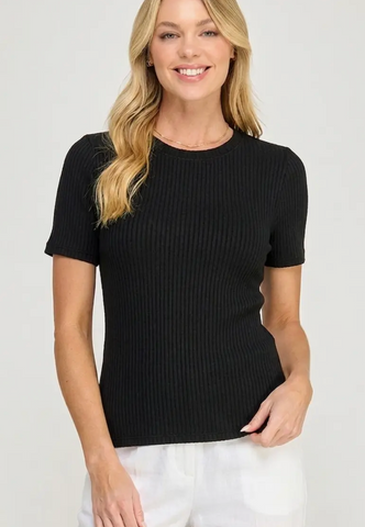 Wisdom Tee -- Black