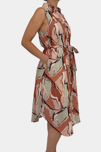 Waylon Dress -- Brown